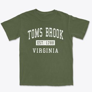 Toms Brook Virginia Classic Established Premium Heavyweight T-shirt