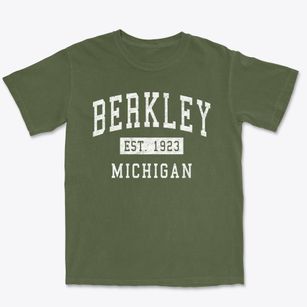 Berkley Michigan Classic Established Premium Heavyweight T-shirt