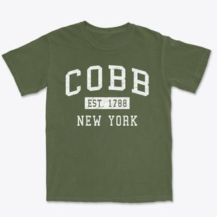 Cobb New York Classic Established Premium Heavyweight T-shirt