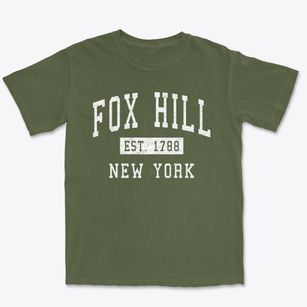 Fox Hill New York Classic Established Premium Heavyweight T-shirt