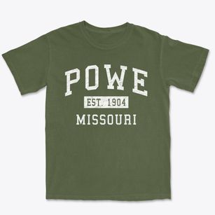 Powe Missouri Classic Established Premium Heavyweight T-shirt