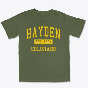Hayden Colorado Classic Established Premium Heavyweight T-shirt