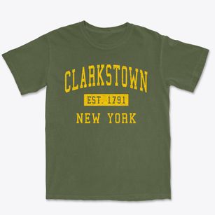 Clarkstown New York Classic Established Premium Heavyweight T-shirt