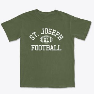 Saint Joseph The Carpenter School Classic Football Premium Heavyweight T-shirt