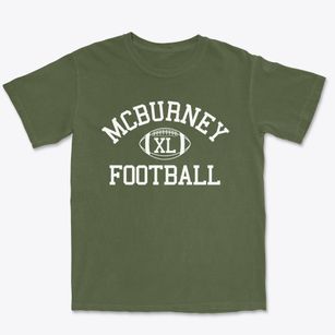 Mcburney School Classic Football Premium Heavyweight T-shirt