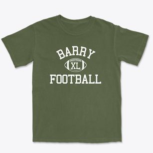 Barry School Classic Football Premium Heavyweight T-shirt