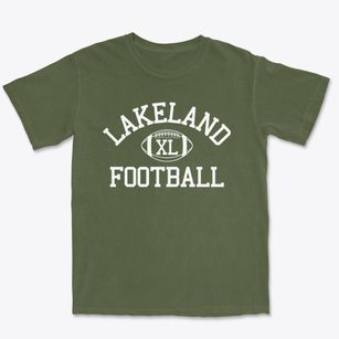 Lakeland High School Classic Football Premium Heavyweight T-shirt