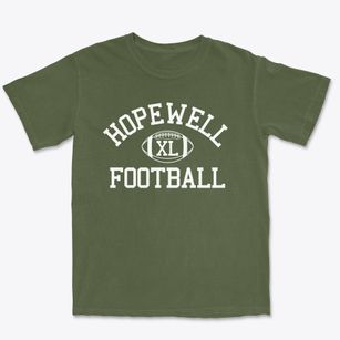 Hopewell High School Classic Football Premium Heavyweight T-shirt