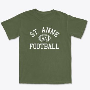 Saint Anne School Classic Football Premium Heavyweight T-shirt
