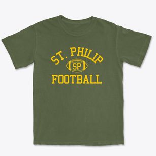 Saint Philip School Classic Football Premium Heavyweight T-shirt