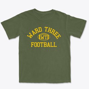 Ward Three School Classic Football Premium Heavyweight T-shirt