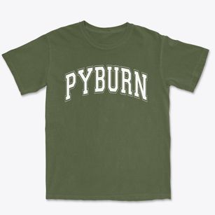 Pyburn Elementary School Varsity Arch Premium Heavyweight T-shirt