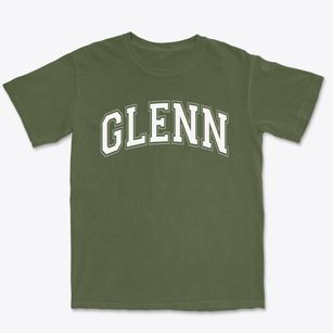Glenn High School Varsity Arch Premium Heavyweight T-shirt