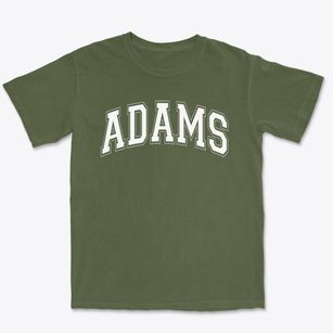 Adams Middle School Varsity Arch Premium Heavyweight T-shirt