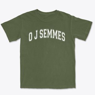 O J Semmes Montessori Academy Varsity Arch Premium Heavyweight T-shirt