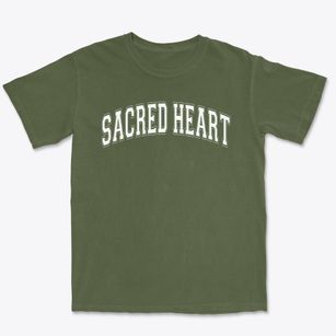 Sacred Heart Academy Varsity Arch Premium Heavyweight T-shirt