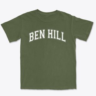 Ben Hill Junior High School Varsity Arch Premium Heavyweight T-shirt
