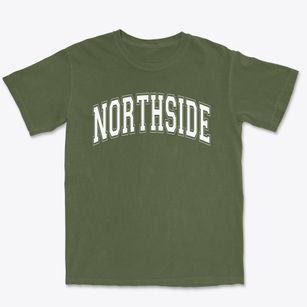 Northside Elementary School Varsity Arch Premium Heavyweight T-shirt
