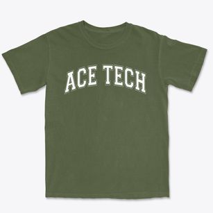 Ace Tech High School Varsity Arch Premium Heavyweight T-shirt