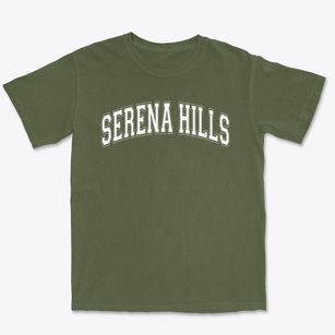 Serena Hills Elementary School Varsity Arch Premium Heavyweight T-shirt