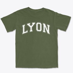 Lyon Primary School Varsity Arch Premium Heavyweight T-shirt
