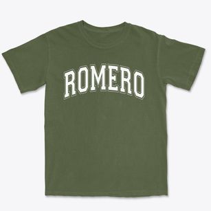 Romero Catholic School Varsity Arch Premium Heavyweight T-shirt