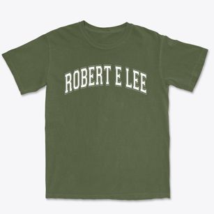 Robert E Lee High School Varsity Arch Premium Heavyweight T-shirt