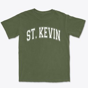 Saint Kevin Elementary School Varsity Arch Premium Heavyweight T-shirt