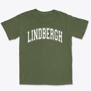Lindbergh Elementary School Varsity Arch Premium Heavyweight T-shirt