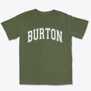 Burton Elementary School Varsity Arch Premium Heavyweight T-shirt