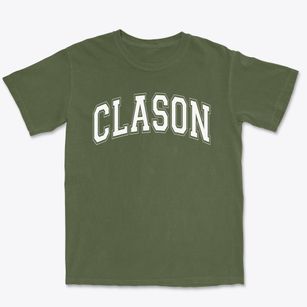 Isaac Clason Varsity Arch Premium Heavyweight T-shirt
