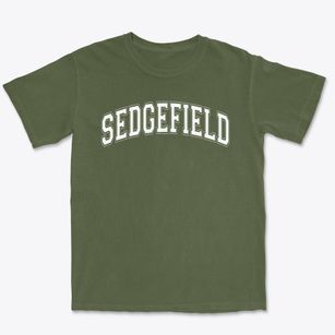 Sedgefield Elementary School Varsity Arch Premium Heavyweight T-shirt