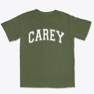 Carey Elementary School Varsity Arch Premium Heavyweight T-shirt