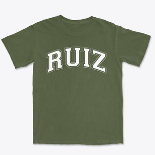 Ruiz Elementary School Varsity Arch Premium Heavyweight T-shirt