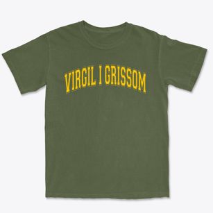 Virgil I Grissom Elementary School Varsity Arch Premium Heavyweight T-shirt