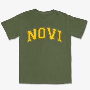 Novi Middle School Varsity Arch Premium Heavyweight T-shirt