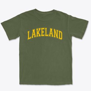 Lakeland Elementary School Varsity Arch Premium Heavyweight T-shirt