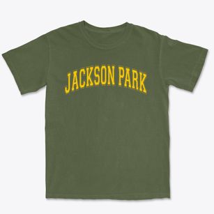 Jackson Park Elementary School Varsity Arch Premium Heavyweight T-shirt