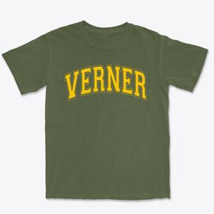 Verner Elementary School Varsity Arch Premium Heavyweight T-shirt