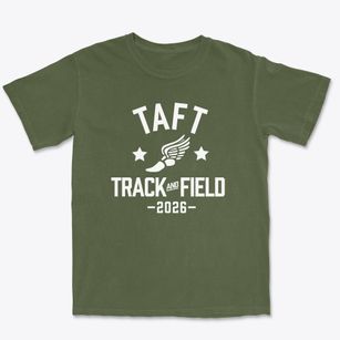 Taft Elementary School Track and Field Premium Heavyweight T-shirt