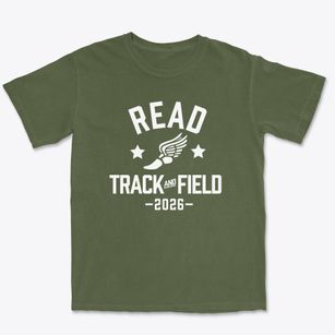 Read Middle School Track and Field Premium Heavyweight T-shirt