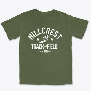 Hillcrest Elementary School Track and Field Premium Heavyweight T-shirt