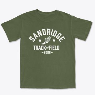 Sandridge Elementary School Track and Field Premium Heavyweight T-shirt
