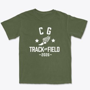 C G Mcdonough Arts Magnet School Track and Field Premium Heavyweight T-shirt