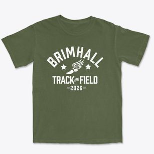 Brimhall Elementary School Track and Field Premium Heavyweight T-shirt