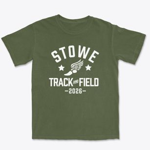 Stowe Elementary School Track and Field Premium Heavyweight T-shirt