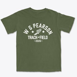 W G Pearson Lab School Track and Field Premium Heavyweight T-shirt