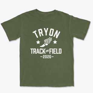 Tryon Elementary School Track and Field Premium Heavyweight T-shirt