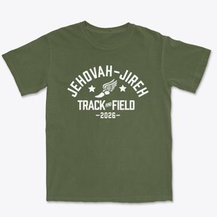 Jehovah-jireh College Prep Academy Track and Field Premium Heavyweight T-shirt
