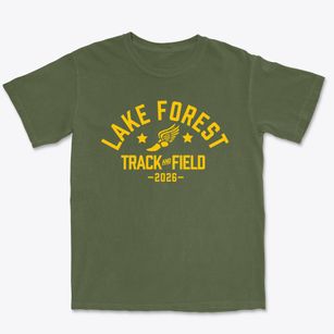 Lake Forest High School Track and Field Premium Heavyweight T-shirt